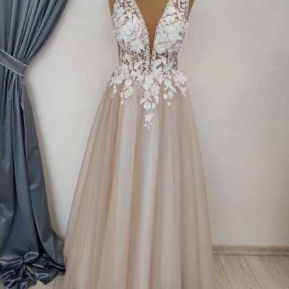 Sheer Bodice Long Special Occasion Dress Evening..