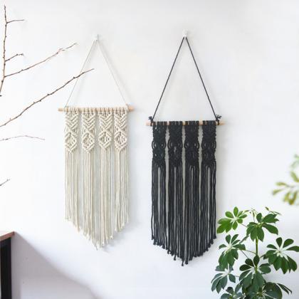 Woven Macrame Wall Hanging Tapestry