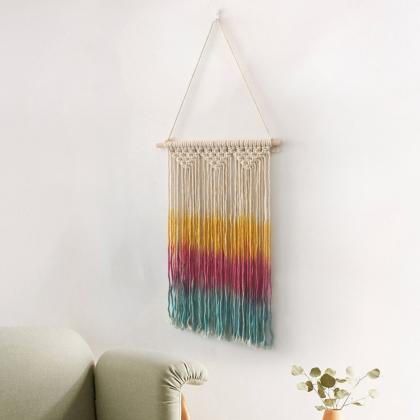 Colorful Woven Wall Tapestry Hanging Decor