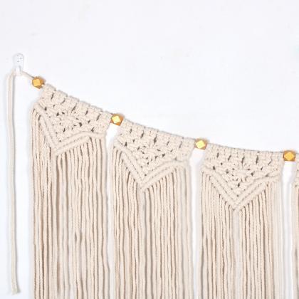 Cotton Knitting Tapestry Wall Decor