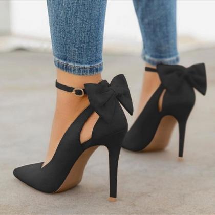 Pointed Toe Suede Women Pumps High Heels Shoes..