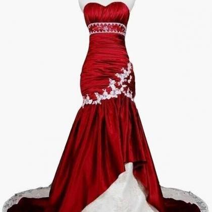 Sweetheart Color Wedding Dress