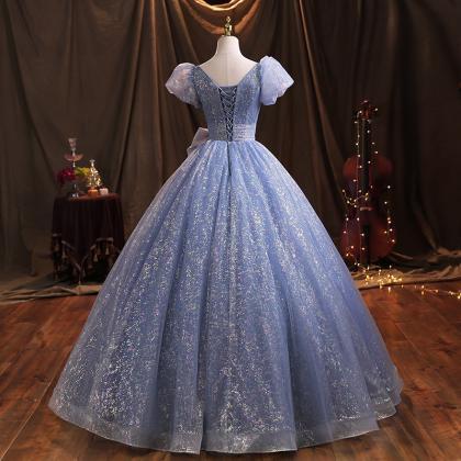 Blue Princess Dress