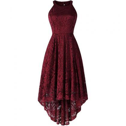 High Low Lace Party Dress