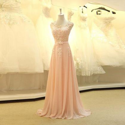 Long Chiffon Formal Occasion Dress Evening Gowns..