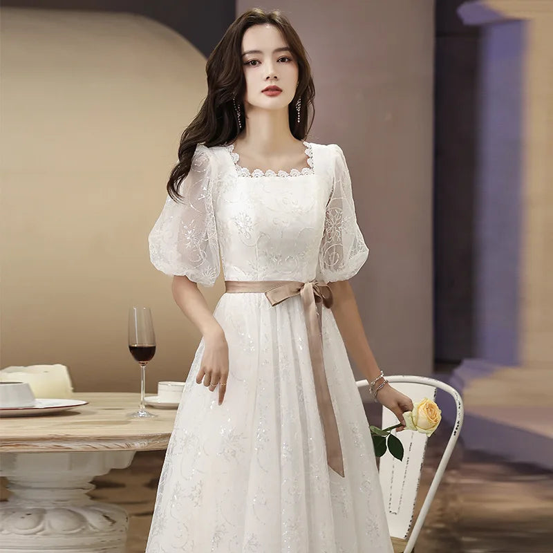 Vintage Lace Dress With Bow Accent Detailing on Luulla Vintage Lace Dress With Bow Accent Detailing on Luulla