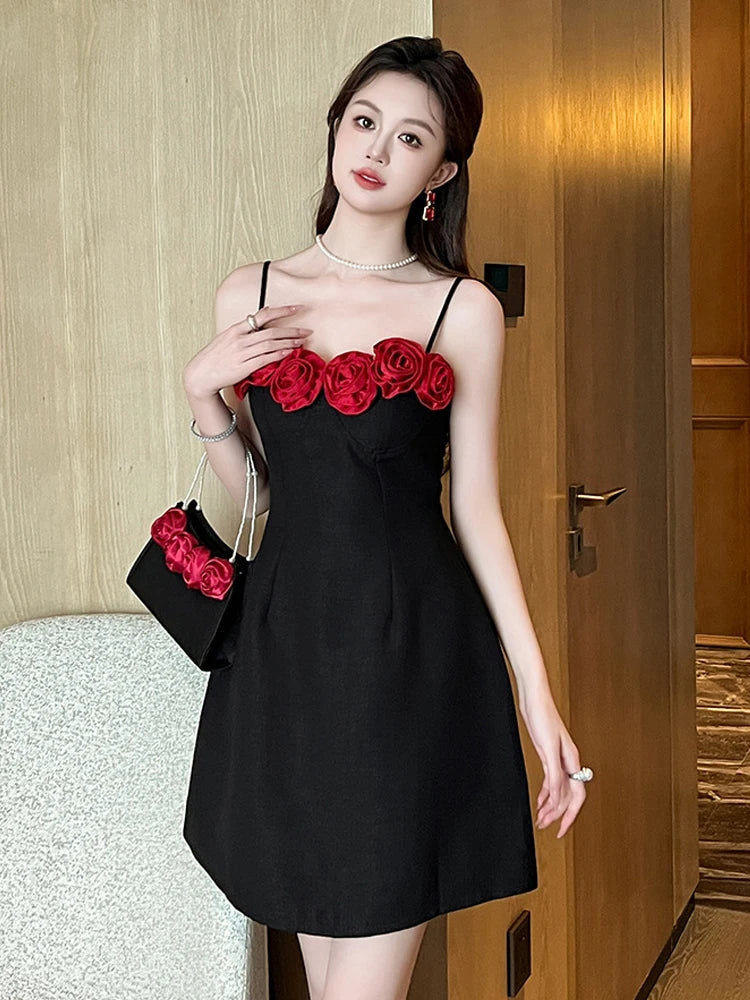 short classy black cocktail dress Dasayo Short Sleeve Women Dresses Black Graduation Cocktail Dress High Low  Solid Off Shoulder Neck Dresses L
