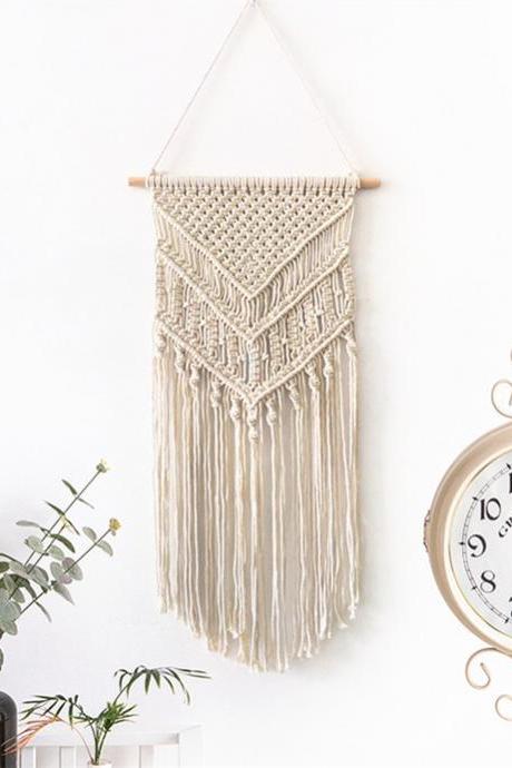 Hand-woven Wall Tapestry Macrame