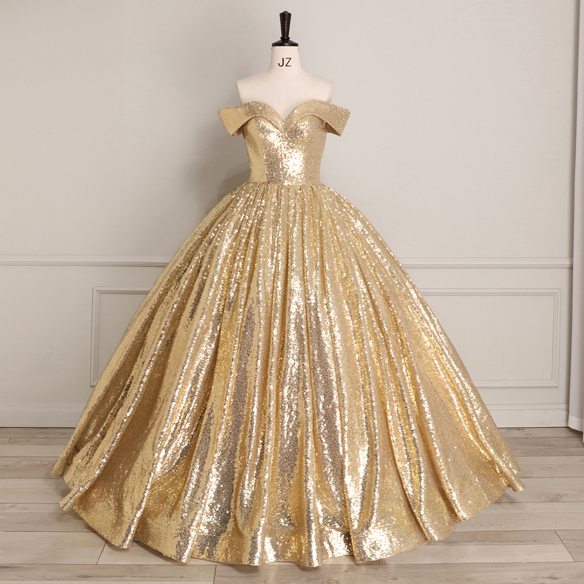 Ball Gown Sequined