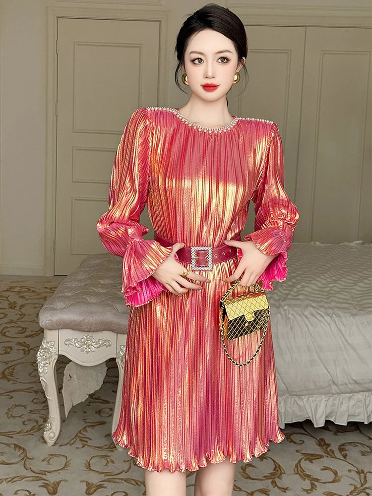 blush pink evening dresses Gown with Feathered Off-Shoulder Detail New Dress for Sale Size:26W L30 PAYDAYADD10%JULY26