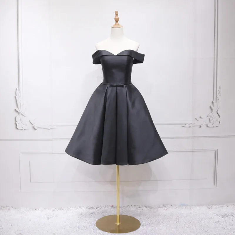 a line strapless dress Fashion Satin Wedding Dresses with Slit 30th Party Outfits Classic Size:16-36-37